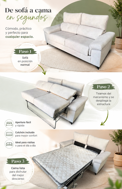 1745- Sofá cama 1745- Sofá cama